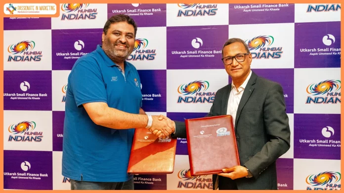 Utkarsh Small Finance Bank Limited Teams Up with Mumbai Indians as Official Banking Partner for T20 League 2026 Utkarsh Small Finance Bank Limited Teams Up with Mumbai Indians as Official Banking Partner for T20 League 2026