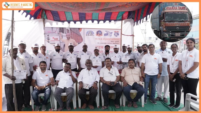NHAI, a government of India agency that develops the National Highway Network & IHMCL, a govt of India company responsible for toll collection, honoured Safe Truck Drivers for their exemplary driving behaviour with “Vishisht Saarthi” Felicitation Ceremony in Hyderabad