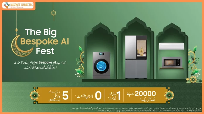 Samsung Announces Festive Offers with Cashback and Easy Finance Options on AI-Powered Home Appliances