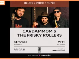 Depot48 Hosts Cardamom and The Frisky Rollers for an Evening of Original Music
