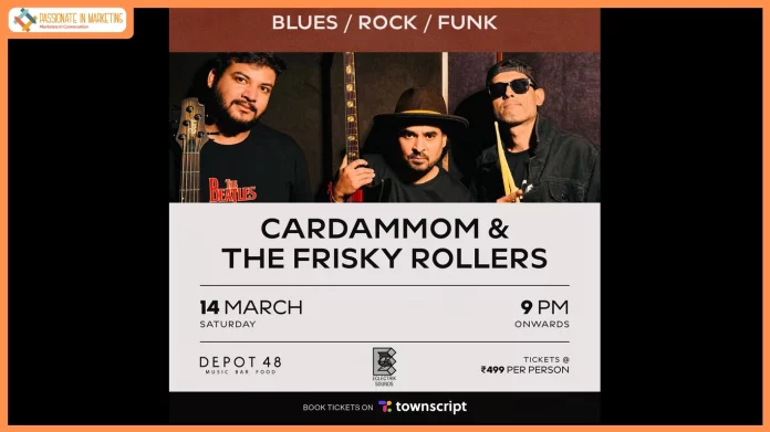 Depot48 Hosts Cardamom and The Frisky Rollers for an Evening of Original Music