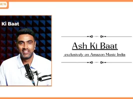 Amazon Music India To Exclusively Release R. Ashwin's Popular Cricketing Podcast Ash Ki Baat This Season