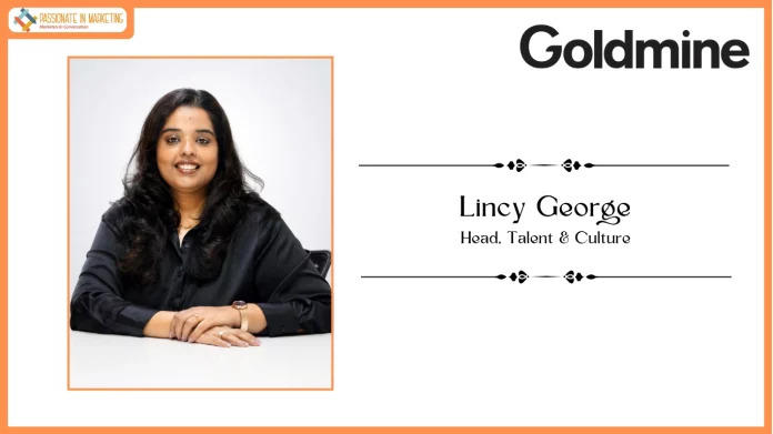 Goldmine Advertising Appoints Lincy George as Head, Talent & Culture
