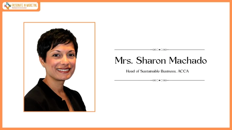 Sharon Machado, Head of Sustainable Business at ACCA