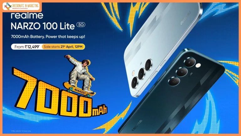 realme NARZO 100 Lite 5G Goes on Sale with Segment-Leading 7000mAh Titan Battery Starting at ₹12,499