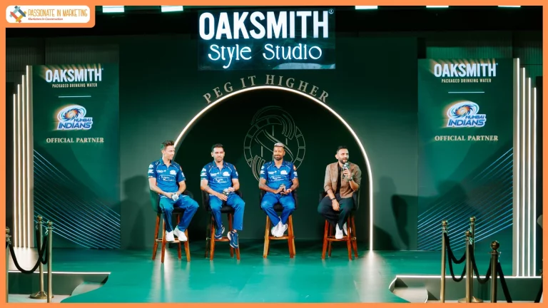 Oaksmith Packaged Drinking Water Brings a New Style Lens to cricket with Mumbai Indians