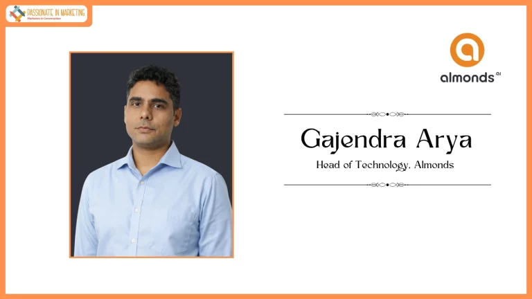 Gajendra Arya, Head of Technology, Almonds