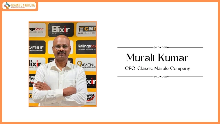 Classic Marble Company Appoints Murali Kumar as Chief Financial Officer to Drive Next Phase of Growth