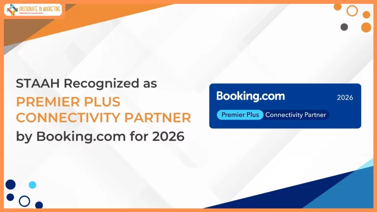STAAH is Booking.com's Premier Plus Connectivity Partner for 2026, fifth year in a row