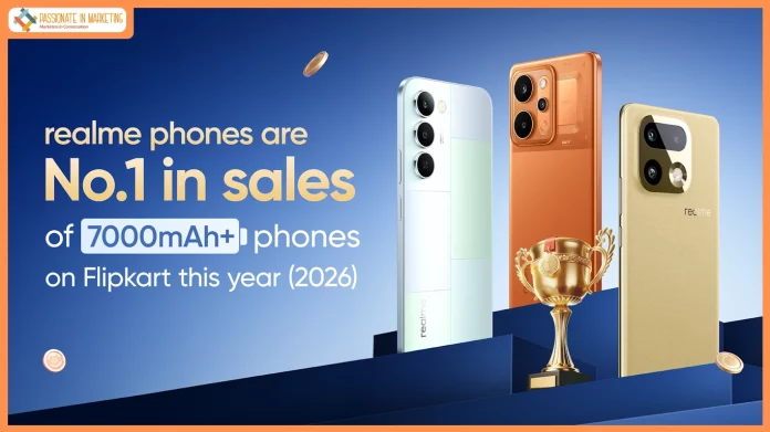 realme emerges as India’s top choice for all-day power, leading Flipkart’s 7000mAh+ smartphone sales