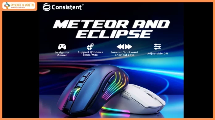 Consistent Infosystems Unveils METEOR & ECLIPSE Wired Gaming Mouse Series