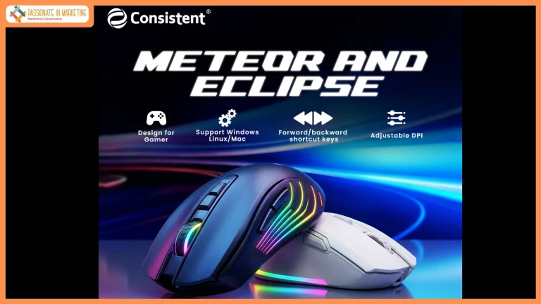 Consistent Infosystems Unveils METEOR & ECLIPSE Wired Gaming Mouse Series