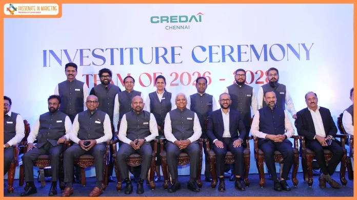 Mehul H Doshi Assumes Charge as President of CREDAI Chennai for the Term 2026–2028