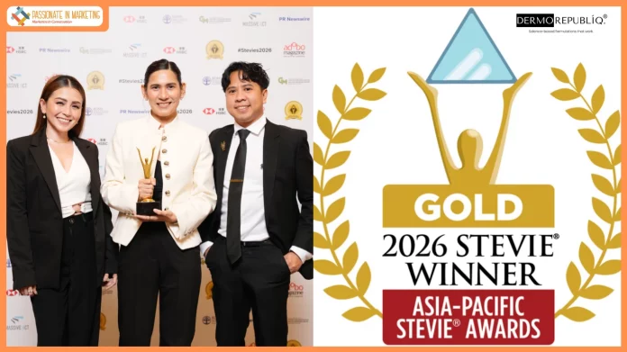 Skincare powerhouse brand Dermorepubliq wins Gold at 2026 Asia-Pacific Stevie Awards for Viral Billboard Campaign