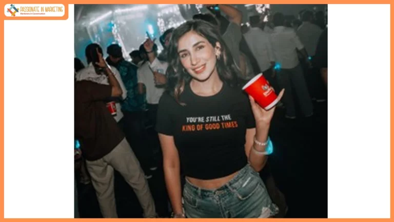 Kingfisher brought "good times" to life with its iconic intervention in the Parul Gulati-Karan Aujla moment