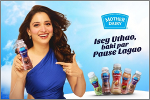 Mother Dairy Hits ‘Pause’ On Life’s Chaos With New Flavoured Milk Campaign Featuring Tamannaah Bhatia