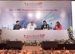 L to R: Dr. Manika Khanna- Chairperson and Managing Director, Gaudium IVF, Dr Peeyush Khanna- Whole Time Director, Gaudium IVF
