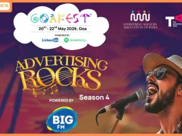 Advertising Rocks returns for Season 4 to Goafest 2026 Advertising Rocks returns for Season 4 to Goafest 2026