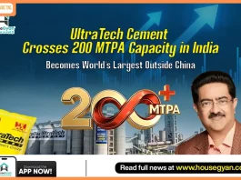 UltraTech crosses 200 Million Tonnes Per Annum Capacity in India