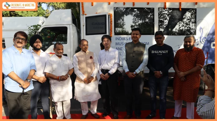 Casio India Strengthens Commitment to Music Education – Extends CSR Support to *India’s First Mobile Music Classroom & Recording Studio – The Musical Bus