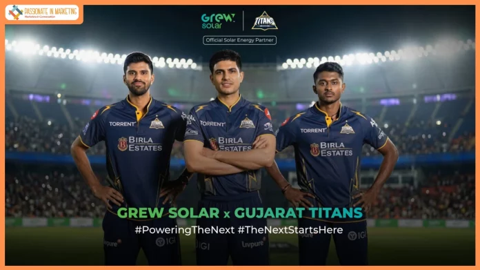 GREW Solar Launches Landmark Ad-film with Gujarat Titans Cricketers, Declaring ‘The Next Starts Here