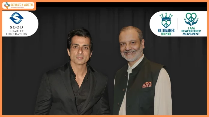 Sonu Sood and the Sood Charity Foundation Join Hands with the Billionaires for Peace Conclave, Mumbai | May 21, 2026