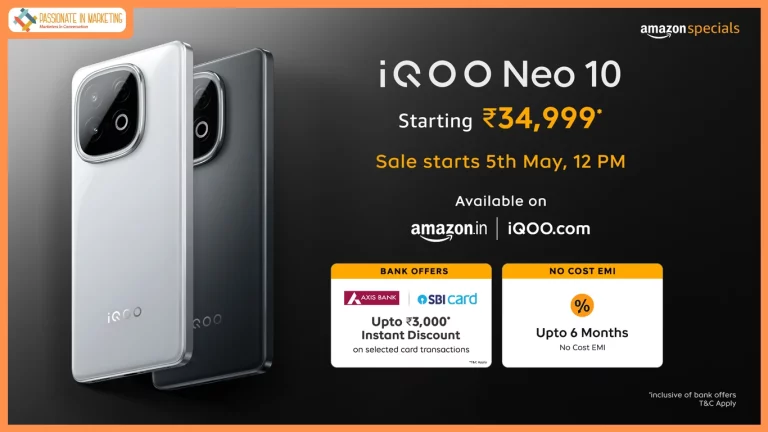 iQOO Neo 10 Returns by Popular Demand in Alpine White and Asphalt Black