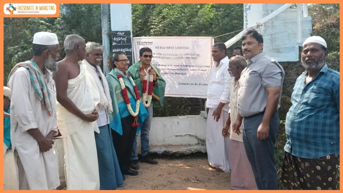 Jai Raj Ispat Limited Commences Water Storage and Drainage Infrastructure Project in Guttapadu Village