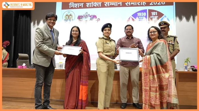 Noida Police Felicitates Galgotias University Faculty During Mission Shakti Samaroh