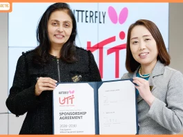 Butterfly Signs Landmark 5-Year Title Sponsorship with India’s Premier Professional Table Tennis League, Ultimate Table Tennis