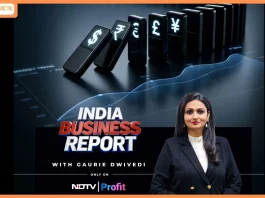 NDTV Profit Launches ‘India Business Report’ at 9 PM, anchored by Gaurie Dwivedi