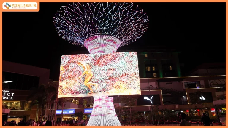 Skycom Unveils ‘The Social Tree’, a large-format architectural digital media installation at Nexus Select CityWalk