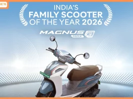 Ampere Magnus G Max by Greaves Electric Mobility wins ‘Family Scooter of the Year’ at Times Drive Auto Summit and Awards 2026