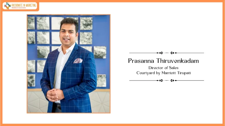 Courtyard by Marriott Tirupati Appoints Prasanna Thiruvenkadam as Director of Sales