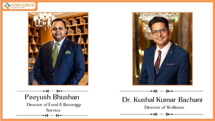 Shangri-La Eros New Delhi Welcomes Peeyush Bhushan and Dr. Kushal Kumar Bachani in Key Leadership Roles
