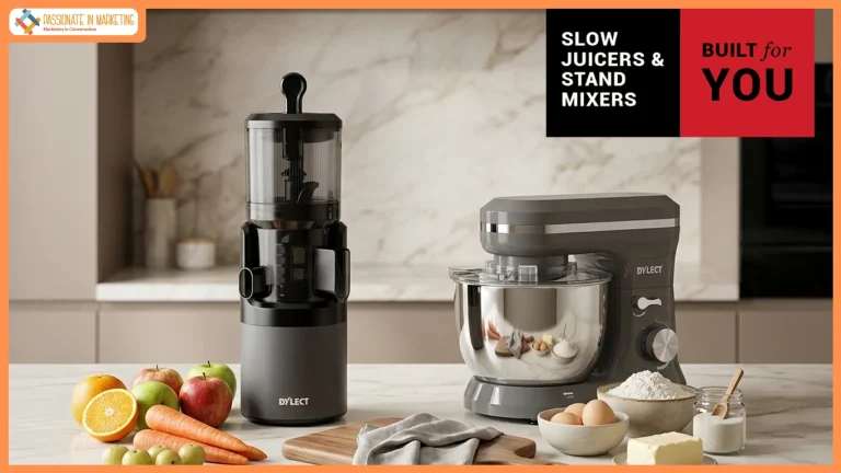 Dylect Enters the Kitchen Portfolio with a Range of Slow Juicers and Stand Mixers