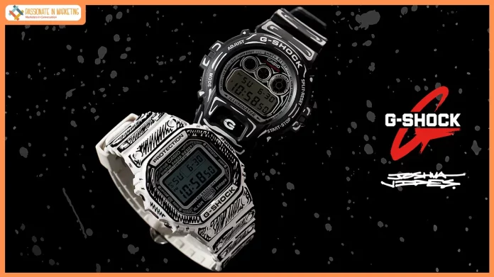 G-SHOCK x Joshua Vides collaborate for a bold monochrome watch collection