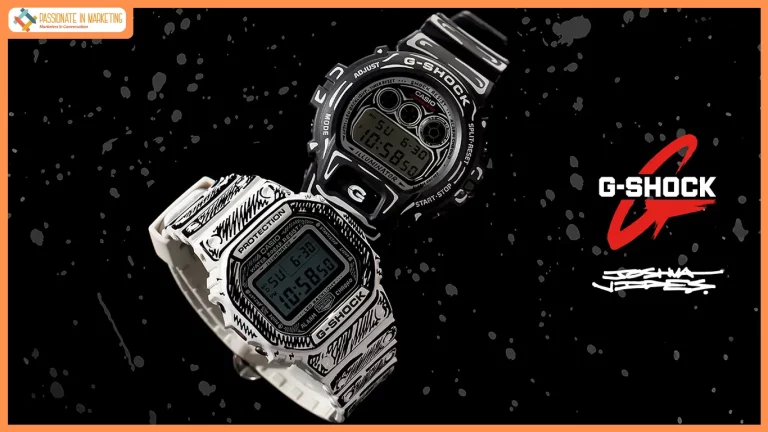 G-SHOCK x Joshua Vides collaborate for a bold monochrome watch collection