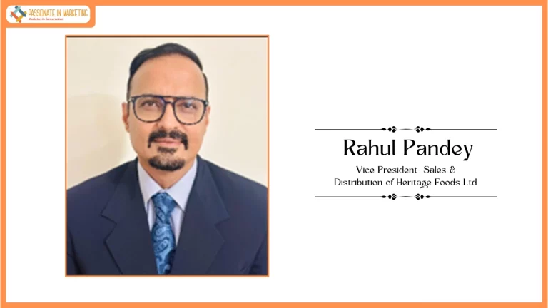 Heritage Foods Ltd. Announces Rahul Pandey as VP – Sales & Distribution