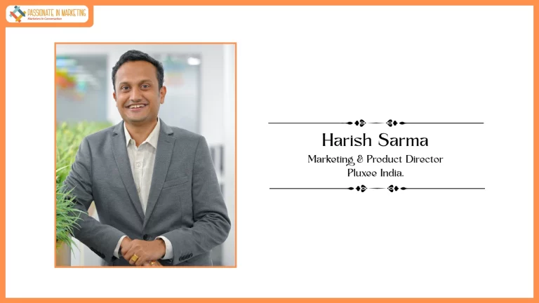 Harish Sarma, Marketing & Product Director at Pluxee India.