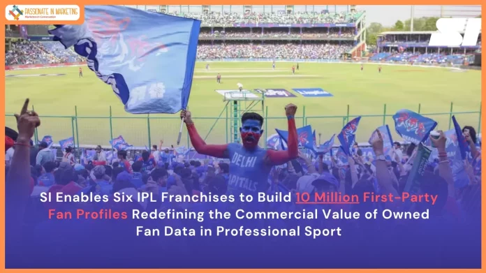 SI Enables Six IPL Franchises to Build 10 Million First-Party Fan Profiles Redefining the Commercial Value of Owned Fan Data in Sport