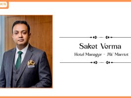 JW Marriott Kolkata Appoints Saket Verma as Hotel Manager JW Marriott Kolkata Appoints Saket Verma as Hotel Manager