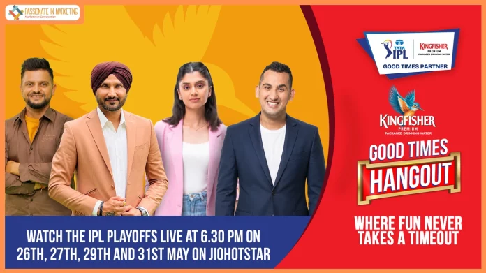 Kingfisher Good Times Hangout Returns to JioHotstar for the TATA IPL Playoffs