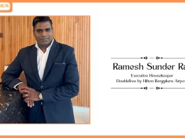 DoubleTree by Hilton Bengaluru Airport Appoints Ramesh as a Executive Housekeeper
