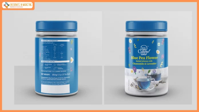 Tea Culture of the World Launches Blue Pea Herbal Infusion with Chamomile & Lavender, A Caffeine-Free Botanical Brew Designed for Calm