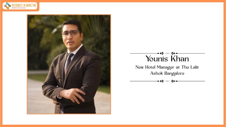 Younis Khan Appointed as the New Hotel Manager at The Lalit Ashok Bangalore