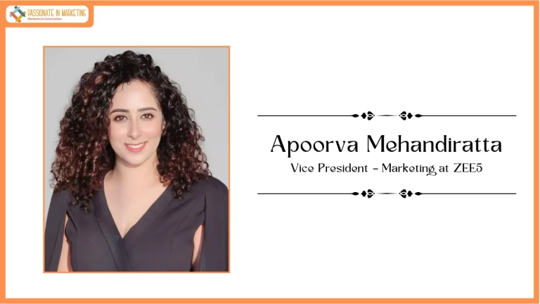 Apoorva Mehandiratta Elevated to Vice President – Marketing at ZEE5