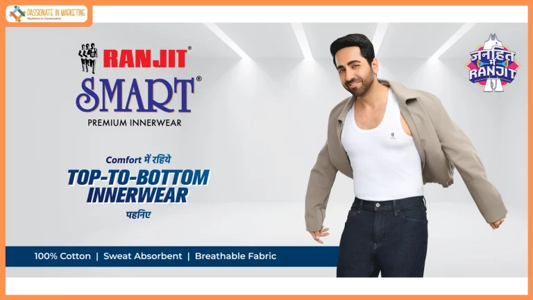 Ranjit Innerwear launches Janhit Mein Ranjit campaign with Ayushmann Khurrana to expand brand identity beyond vests.