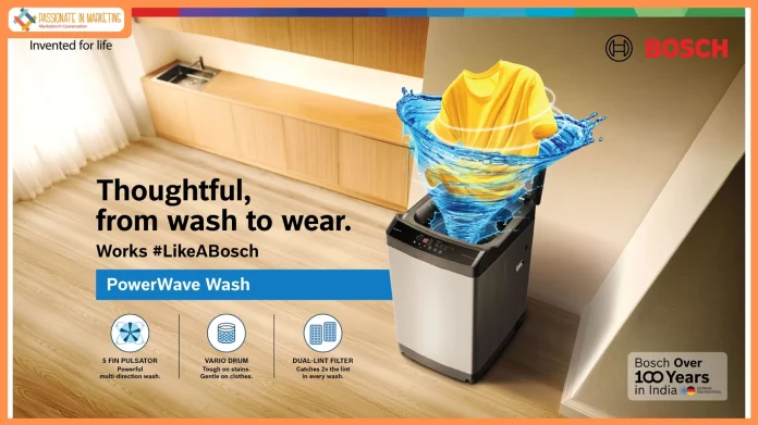BSH Eyes Stronger Share in India’s High-Growth Top Load washing machine category with Bosch Full-Range Portfolio
