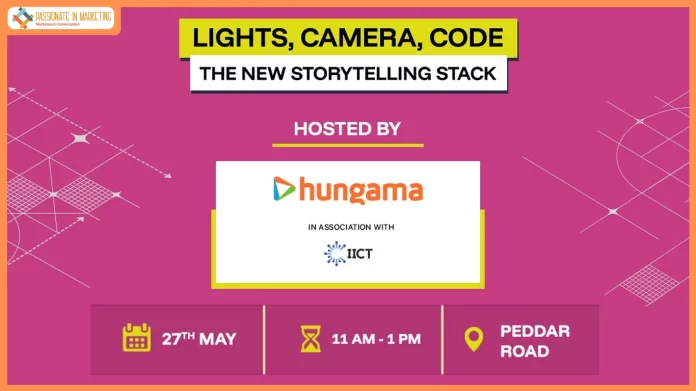 Hungama and IICT Present “Lights, Camera, Code: The New Storytelling Stack” as an Official Satellite Event of Mumbai Tech Week 2026